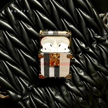 Load image into Gallery viewer, Checkered AirPods Case "British Luxe" | PURITY™