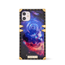 Load image into Gallery viewer, iPhone case "Cosmic Energy Ring" by PURITY™ | Square phone case