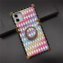 Load image into Gallery viewer, iPhone case &quot;Dawn&quot; by PURITY™ | Glitter iphone case | Square iphone case
