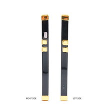 Load image into Gallery viewer, Luxury golden iPhone case with textured finish by PURITY.