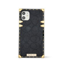 Load image into Gallery viewer, Black iPhone case "Pionera" by PURITY