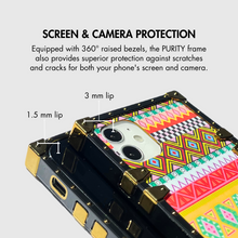 Load image into Gallery viewer, iPhone Case with Ring "Primitive" | Geometric iPhone Case by PURITY