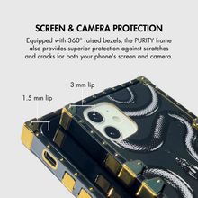 Load image into Gallery viewer, iPhone Case with Ring "Savage" | Snakes iPhone Case by PURITY