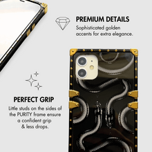 Load image into Gallery viewer, iPhone Case with Ring "Savage" | Snake iPhone Case by PURITY