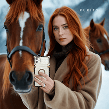 Load image into Gallery viewer, Samsung Case "Nevada" | White Crocodile Phone Case | PURITY™