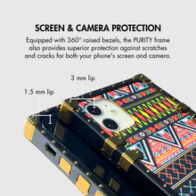 Load image into Gallery viewer, Samsung Case with Ring "Tribal" | Geometric phone case | PURITY