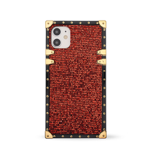 Load image into Gallery viewer, Ruby - Red Glitter iPhone Case by PURITY
