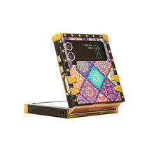 Load image into Gallery viewer, Arizona - Colorful Samsung Galaxy Z Flip Case with geometric patterns by PURITY
