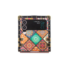 Load image into Gallery viewer, Arizona - Colorful Samsung Galaxy Z Flip Case with geometric patterns by PURITY