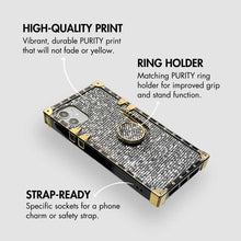 Load image into Gallery viewer, iPhone Case with Ring "Tahitian Pearl" by PURITY™