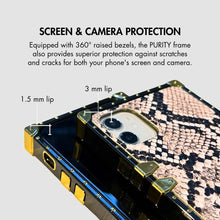 Load image into Gallery viewer, Samsung Case with Ring "Eastern Cobra" by PURITY™ | Snakeskin phone case for Samsung