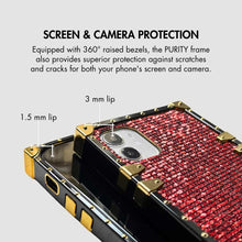 Load image into Gallery viewer, Samsung Galaxy Z Flip3 5G Square Case "Ruby Ring" | PURITY™