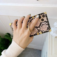 Load image into Gallery viewer, Samsung Case with Ring "Eastern Cobra" by PURITY™ | Snakeskin phone case for Samsung