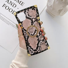 Load image into Gallery viewer, Samsung Case with Ring "Eastern Cobra" by PURITY™ | Snakeskin phone case for Samsung