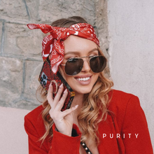 Load image into Gallery viewer, Red snakeskin iPhone case "Desert Viper" by PURITY