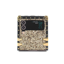 Load image into Gallery viewer, Pyrite - Golden glitter Samsung Galaxy Z Flip Case by PURITY