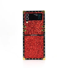 Load image into Gallery viewer, Samsung Galaxy Z Flip3 5G Square Case "Ruby" | PURITY™