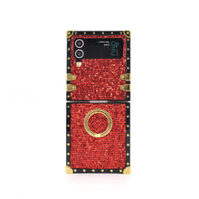 Load image into Gallery viewer, Samsung Galaxy Z Flip4 5G Square Case &quot;Ruby Ring&quot; | PURITY™
