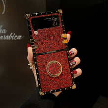 Load image into Gallery viewer, Samsung Galaxy Z Flip3 5G Square Case "Ruby Ring" | PURITY™