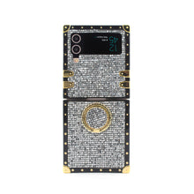 Load image into Gallery viewer, Samsung Galaxy Z Flip3 5G Square Case "Tahitian Pearl Ring" | PURITY™
