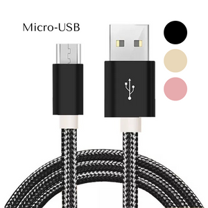 Charging Cable Black | USB to Micro-USB | PURITY™