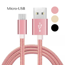 Load image into Gallery viewer, Charging Cable Rose Gold | USB to Micro-USB | PURITY™
