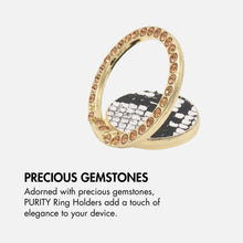 Load image into Gallery viewer, Albino Ring Holder by PURITY | White snakeskin ring holder
