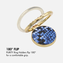 Load image into Gallery viewer, Blue Rattlesnake Ring Holder by PURITY
