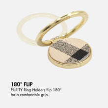 Load image into Gallery viewer, British Luxe Ring Holder by PURITY | Checkered ring holder
