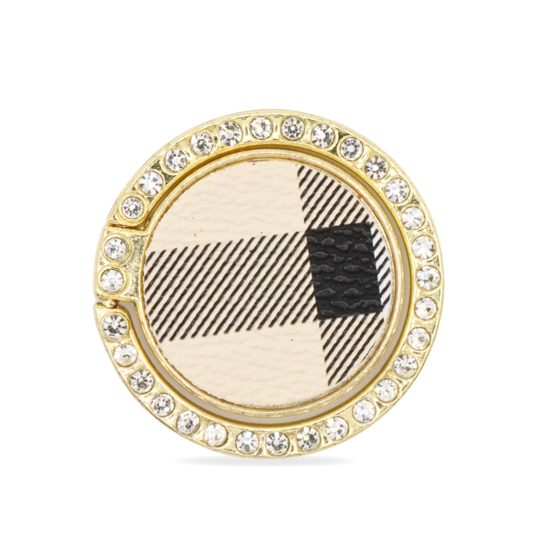 British Luxe Ring Holder by PURITY | Checkered ring holder
