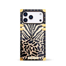 Load image into Gallery viewer, A luxury iPhone 17 Pro Max case with a golden animalier design by Maison Purity

