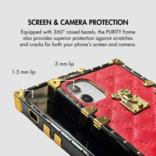 Load image into Gallery viewer, Google Pixel Case &quot;Red Leather&quot; | PURITY™
