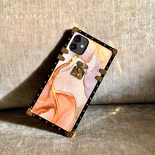 Load image into Gallery viewer, iPhone case &quot;Ariel&quot; | PURITY | Orange marble iPhone case
