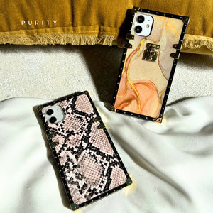 iPhone case "Ariel" | PURITY | Orange marble iPhone case