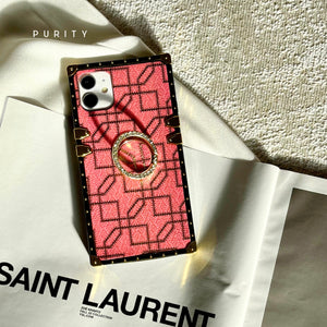 iPhone Case with Ring "Peach" by PURITY™