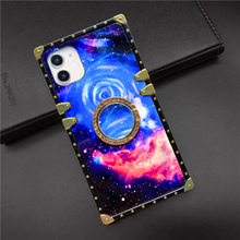 Load image into Gallery viewer, iPhone case &quot;Cosmic Energy Ring&quot; by PURITY™ | Square phone case
