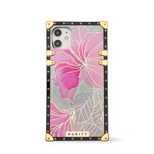 Load image into Gallery viewer, iPhone case with Ring &quot;Pink Hibiscus&quot; by PURITY™
