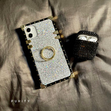 Load image into Gallery viewer, iPhone Case with Ring &quot;Quartz&quot; by PURITY™
