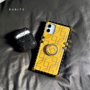 iPhone Case with Ring "Yellow" by PURITY™