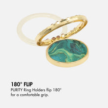 Load image into Gallery viewer, Isabis Ring Holder by PURITY | Turquoise marble ring holder

