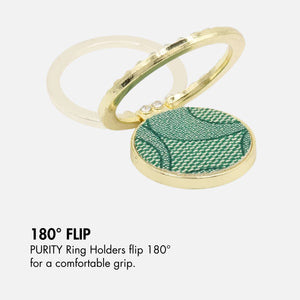 Mistletoe Ring Holder | Green ring holder by PURITY