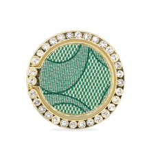 Load image into Gallery viewer, Mistletoe Ring Holder | Green ring holder by PURITY
