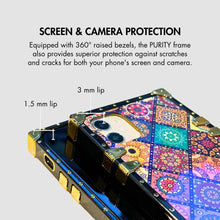 Load image into Gallery viewer, Motorola Case with Ring &quot;Arizona&quot; | Colorful Square Phone Case | PURITY
