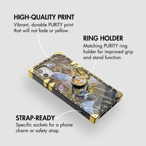 Motorola Case with Ring "Moth" by PURITY