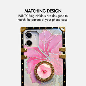 Pink Hibiscus Ring Holder by PURITY