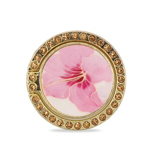 Pink Hibiscus Ring Holder by PURITY