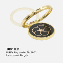 Load image into Gallery viewer, Prairie Ring Holder by PURITY | Black ring holder, floral ring holder
