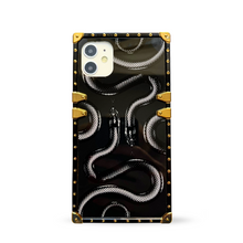 Load image into Gallery viewer, Samsung Case with Ring &quot;Savage&quot; | Snake print phone case | PURITY
