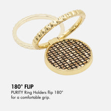 Load image into Gallery viewer, Pyrite Ring Holder by PURITY | Golden glitter ring holder

