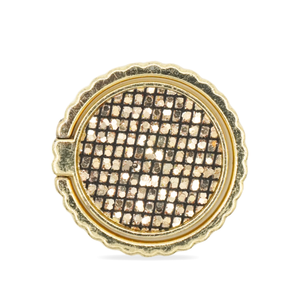 Pyrite Ring Holder by PURITY | Golden glitter ring holder